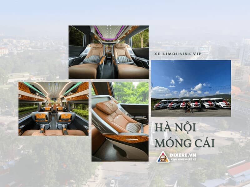 Dòng xe limousine cao cấp từ Hà Nội đi Móng Cái