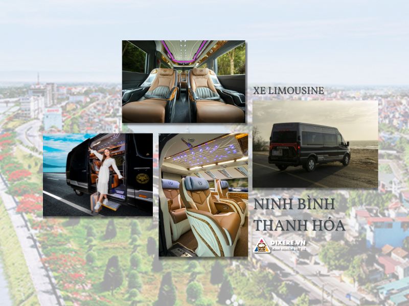 Dòng xe limousine từ Ninh Bình đi Thanh Hóa chất lượng