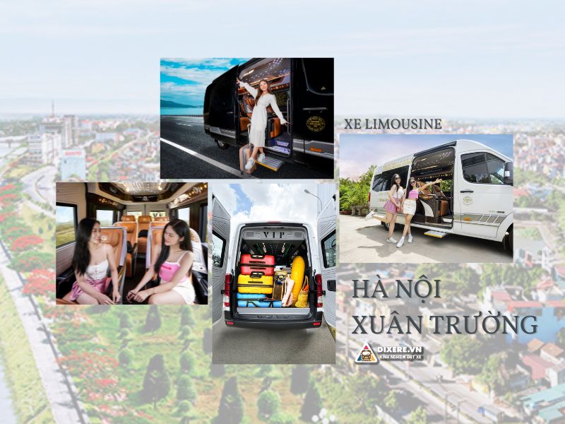 Dòng xe limousine Hà Nội đi Xuân Trường cao cấp 2023(ảnh: Internet)