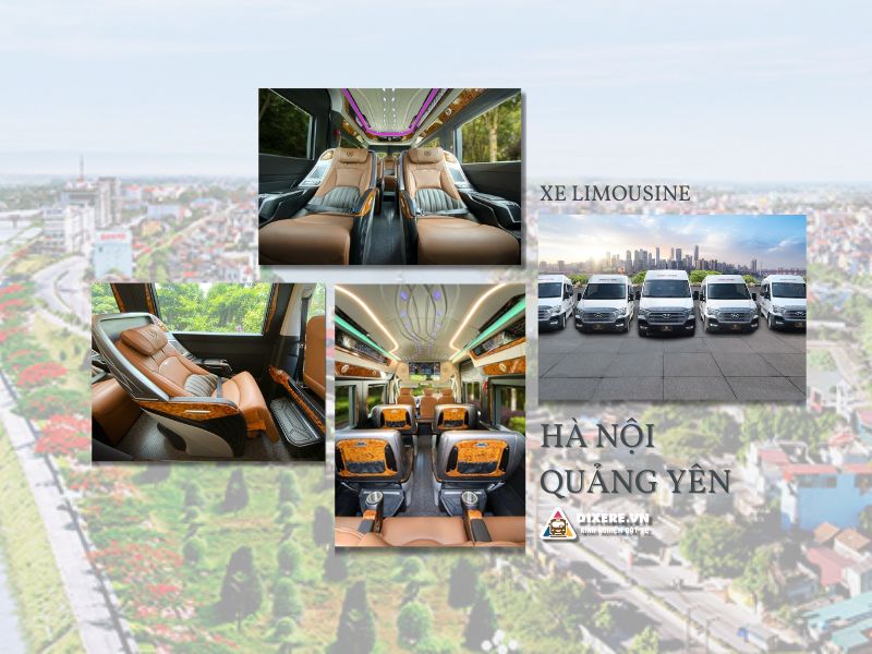 Dòng xe limousine từ Hà Nội đi Quảng Yên chất lượng