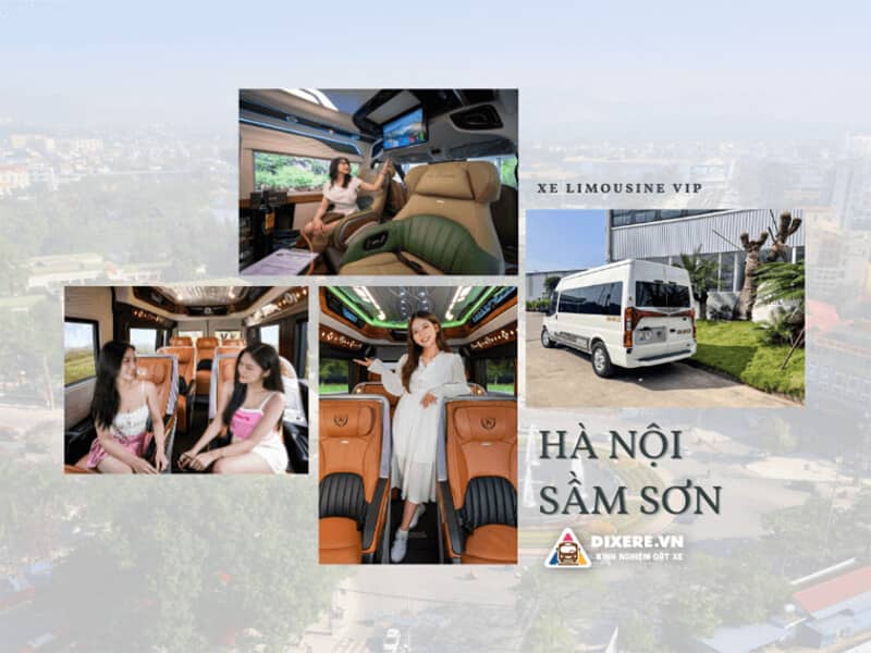 Xe limousine Hà Nội Sầm Sơn cao cấp chất lượng nhất 2023