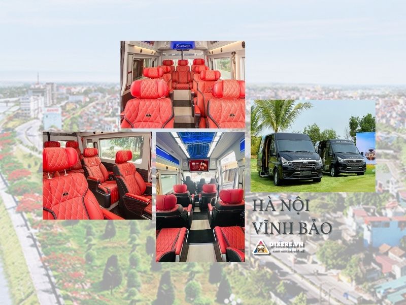Dòng xe limousine Hà Nội Vĩnh Bảo chất lượng 2024