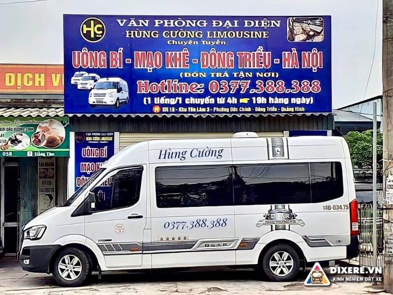Nhà xe Hùng Cường Limousine Hạ Long - Nội Bài