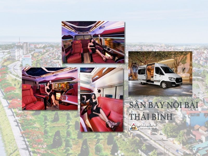 Dòng xe limousine từ Sân Bay Nội Bài đi Thái Bình