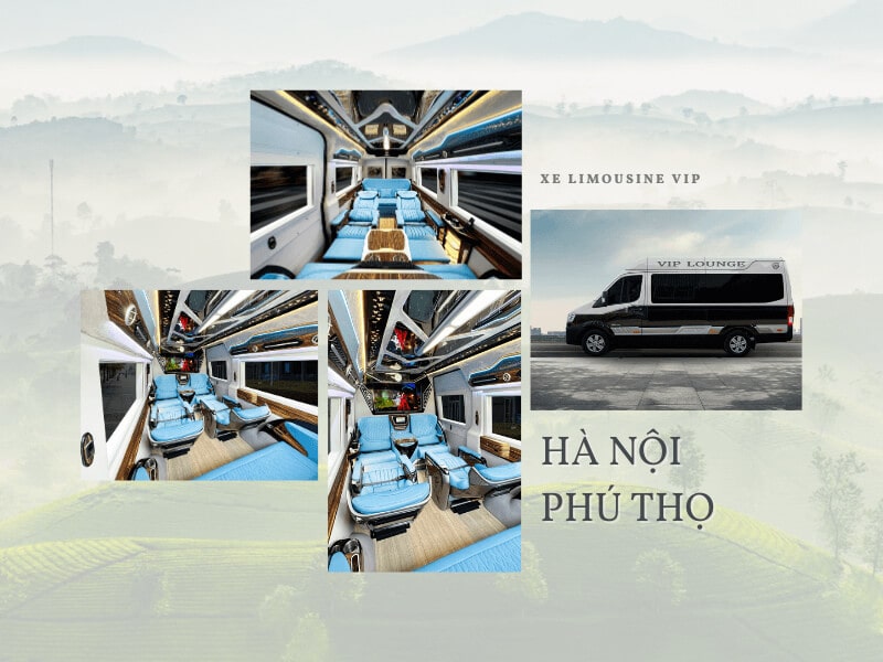 Xe Limousine Hà Nội Phú Thọ | #7 Nhà Xe Cao Cấp 2024