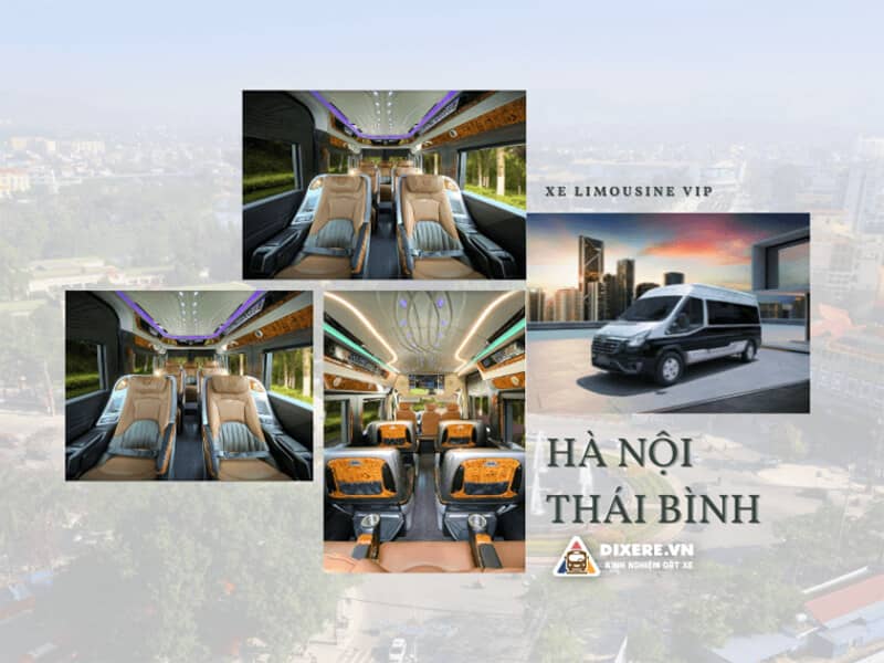 Xe limousine Hà Nội Thái Bình được yêu thích nhất 2023