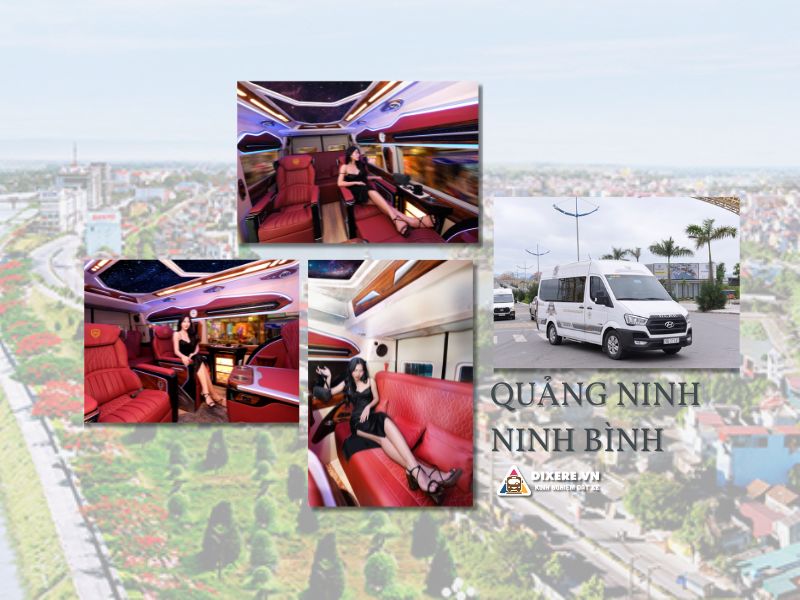 Dòng xe limousine từ Ninh Bình đi Quảng Ninh chất lượng