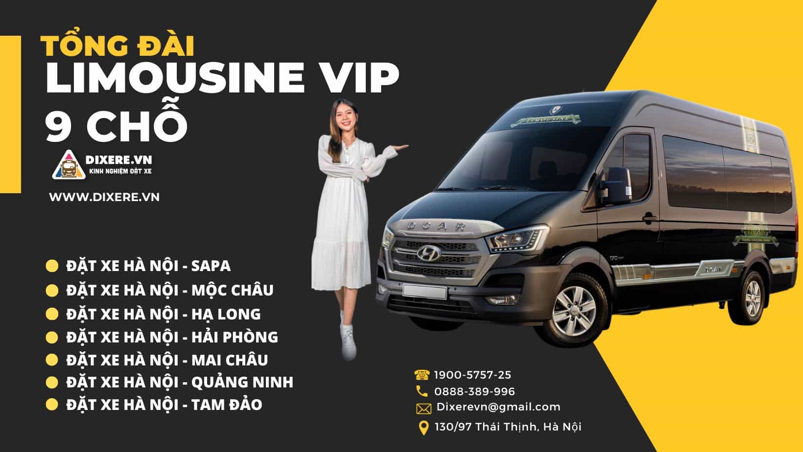 Adam Việt Travel đơn vị cho thuê xe limousine chất lượng
