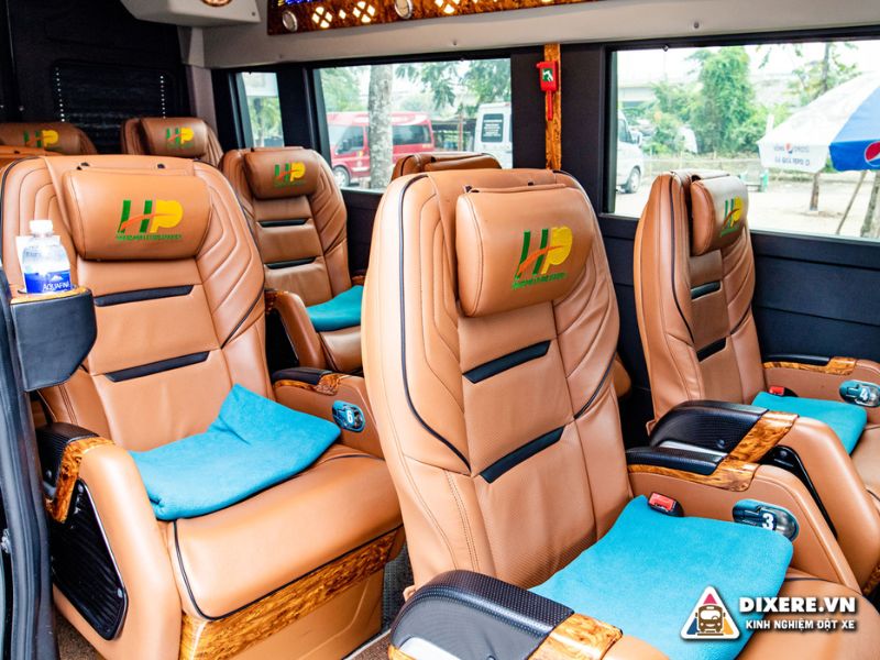 Tiện ích & nội thất có trên xe Hoàng Phú đi Hải Phòng(ảnh: internet)
