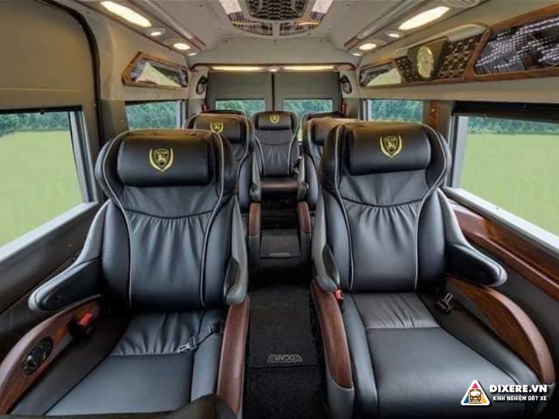 Dòng ghế da êm ái, nhập khẩu chính hãng có trên nhà xe Dream Transport(ảnh: internet)