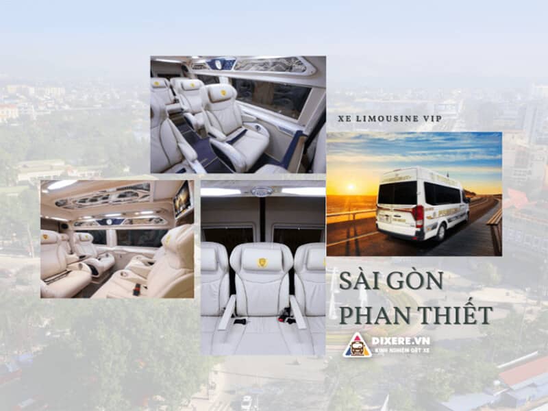 Dòng xe limousine Sài Gòn đi Phan Thiết