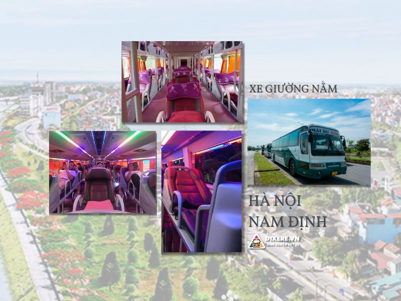 Dòng xe khách giường nằm từ Hà Nội đi Nam Định