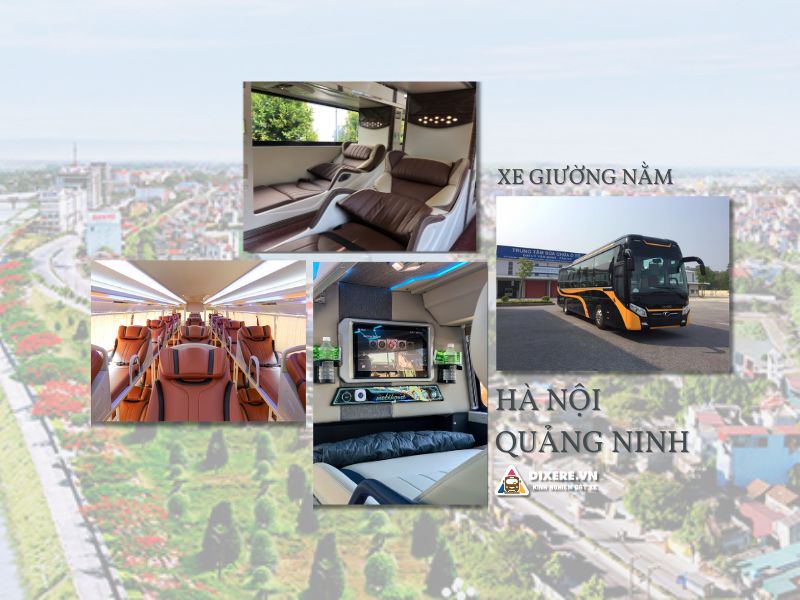Dòng xe khách giường nằm từ Hà Nội đi Quảng Ninh