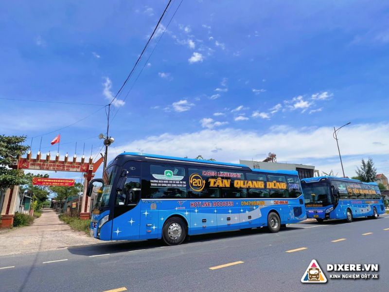 Nhà xe Tân Quang Dũng từ Nha Trang đi Sài Gòn