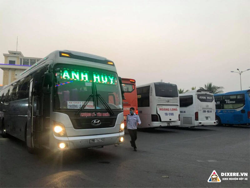 Xe khách Anh Huy Đất Cảng đưa đón tất cả các bến xe tại Hà Nội(Ảnh: anhhuydatcang.vn)