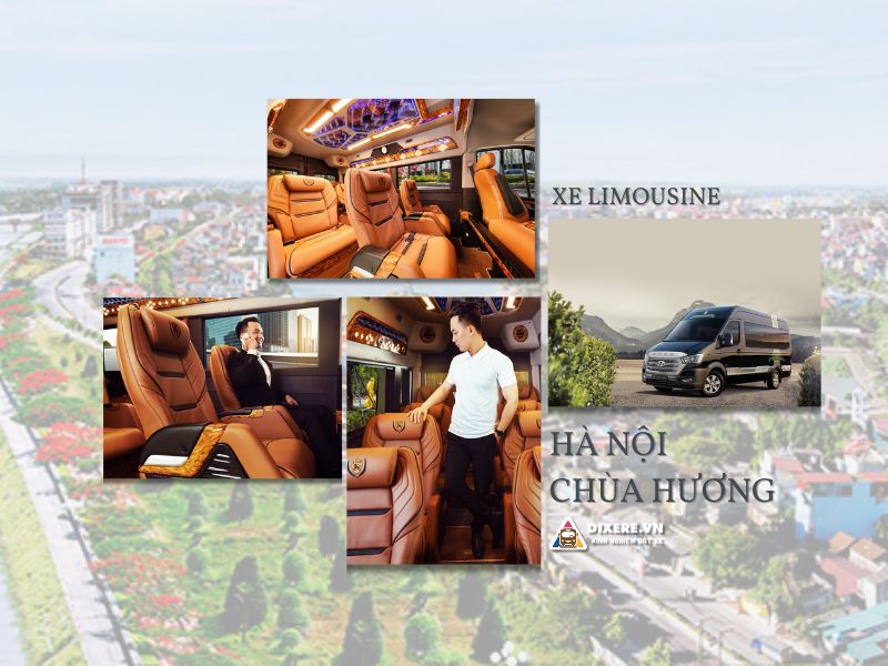 Dòng xe limousine Hà Nội đi Chùa Hương