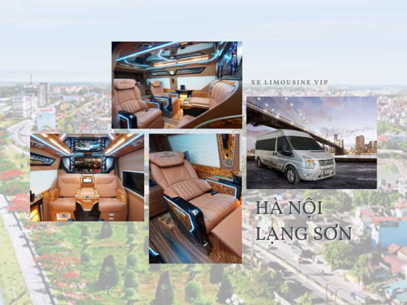 Xe Limousine Hà Nội Lạng Sơn | Đón/Trả Tận Nhà 2024