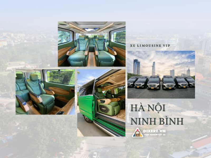 Xe limousine Hà Nội Ninh Bình cao cấp được yêu thích 2023