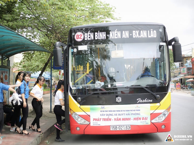 Các tuyến xe bus hoạt động tại Hải Phòng tiện lợi(Ảnh: haiphong.gov.vn)