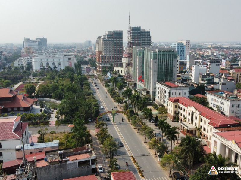 Thành phố Thái Bình đô thị đang đà phát triển phồn thịnh nhất(Ảnh: thaibinh.gov.vn)