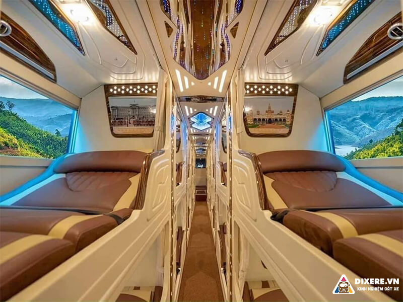 Dòng xe giường nằm Cabin từ Cần Thơ đi Đà Nẵng cao cấp(ảnh: facebook)