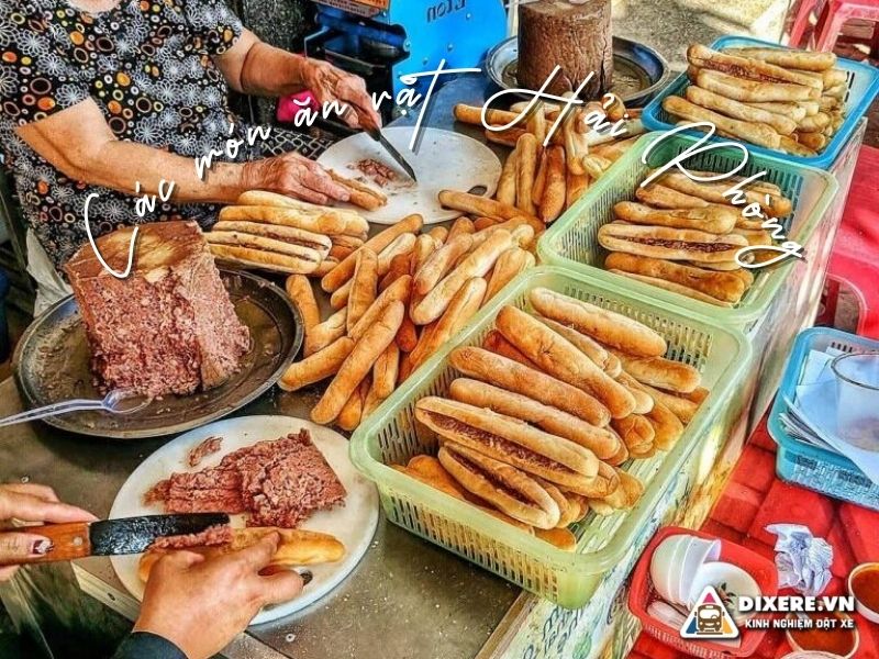 Các món ăn vặt nổi tiếng siêu ngon tại Hải Phòng(ảnh: internet)