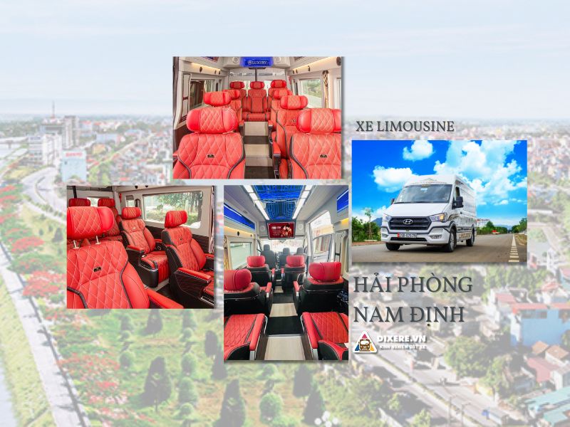 Dòng xe limousine từ Hải Phòng đi Nam Định