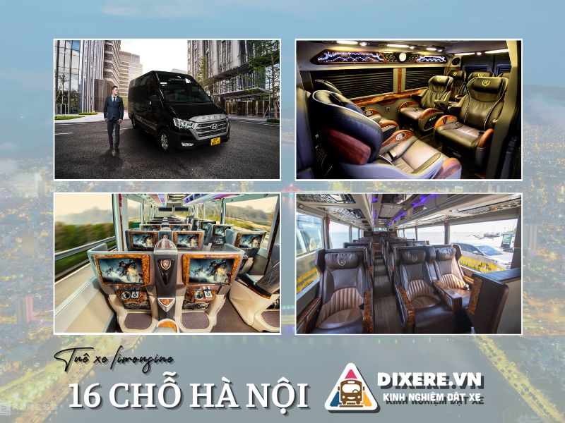 Dịch vụ cho thuê xe limousine 16 chỗ tại Hà Nội