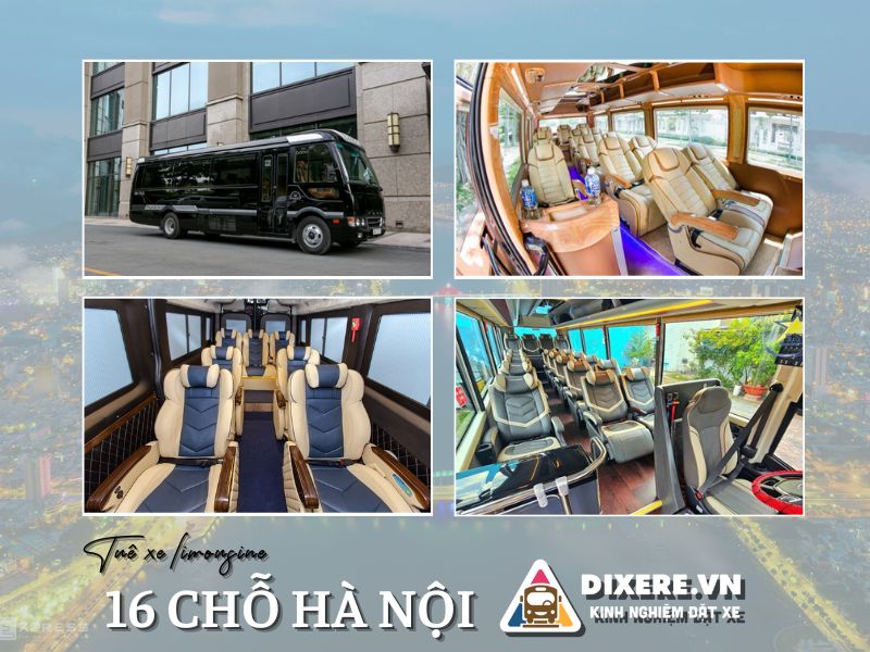 Dịch vụ cho thuê xe limousine 16 chỗ tại Hà Nội