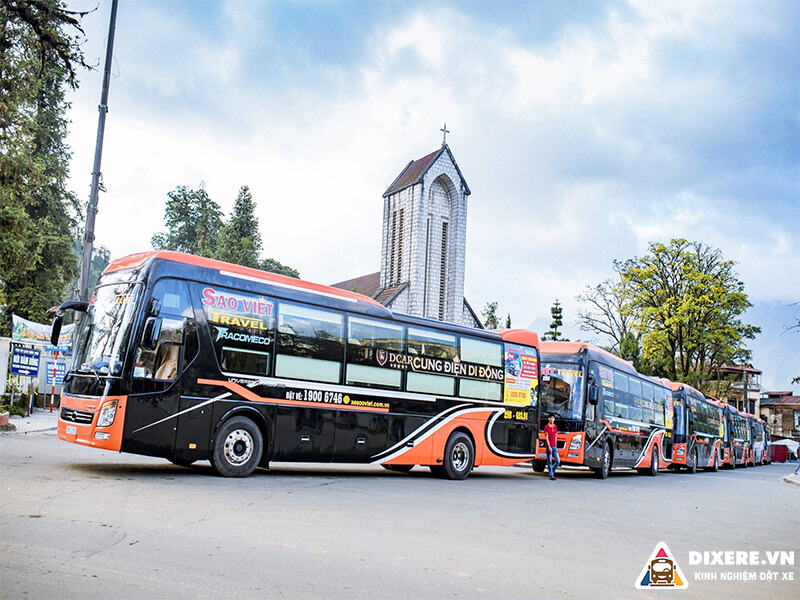 Nhà xe giường nằm Sao Việt đi Sapa - Lào Cai từ Hà Nội chất lượng Nhà xe giường nằm Sao Việt đi Sapa - Lào Cai từ Hà Nội chất lượng