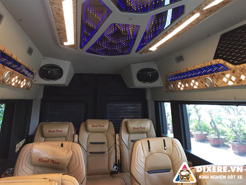 Dòng xe Cabin VIP Khanh Phong Limousine cao cấp chất lượng nhất tuyến Đà Lạt đi Nha Trang
