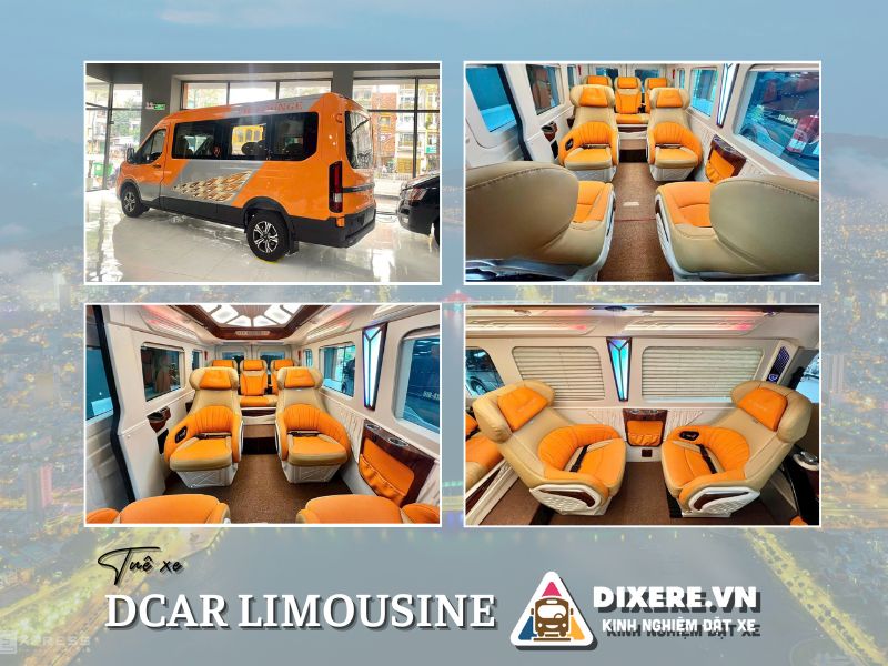 Xe Dcar Limousine với nội thất cao cấp và chất lượng