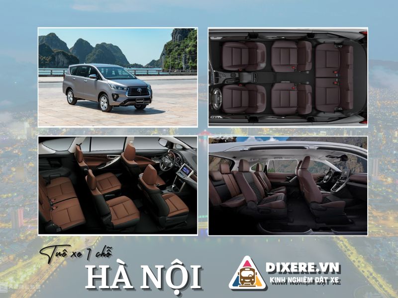 Dòng xe Toyota Innova 7 chỗ cho thuê tại Hà Nội