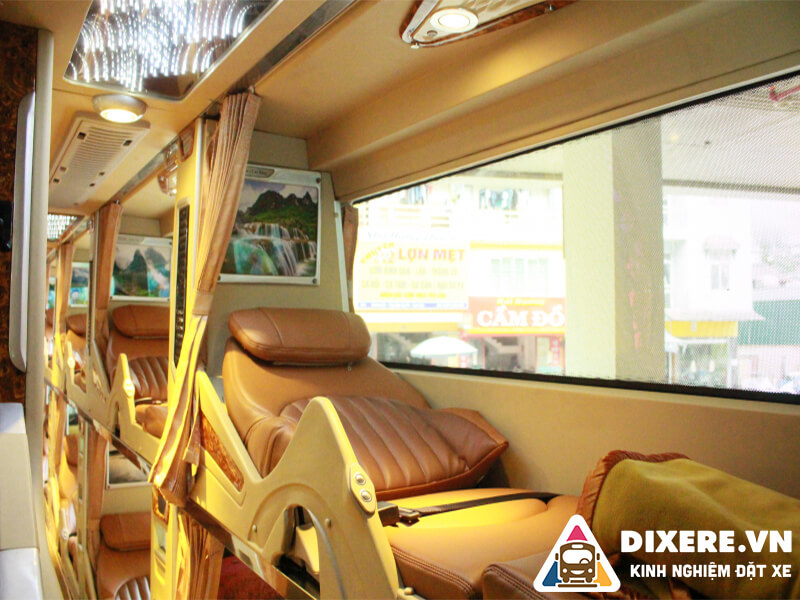 Nhà xe Hà Sơn Hải Vân - Xe khách giường nằm Hà Nội đi Lào Cai chất lượng đầy đủ tiện ích sang trọng và đẳng cấp