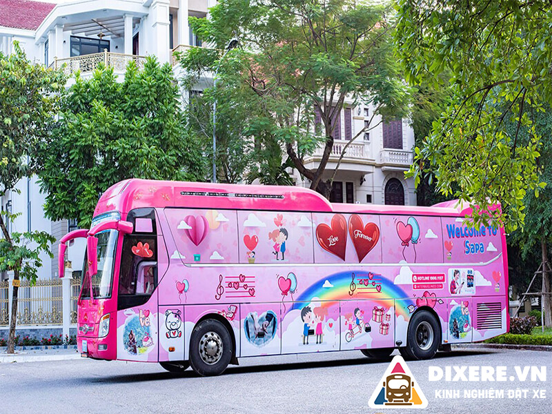 Xe Inter Buslines Limousine – Xe khách từ Hà Nội đi Lào Cai - Sapa tình yêu cho các cặp đôi cao cấp