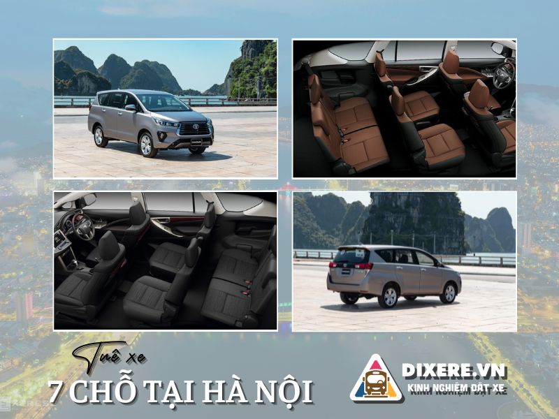 Dòng xe Toyota Innova cho thuê tại Hà Nội