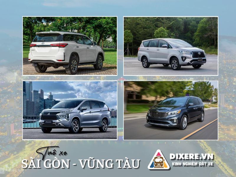 Dòng xe 7 chỗ cao cấp cho thuê từ Sài Gòn đi Vũng Tàu