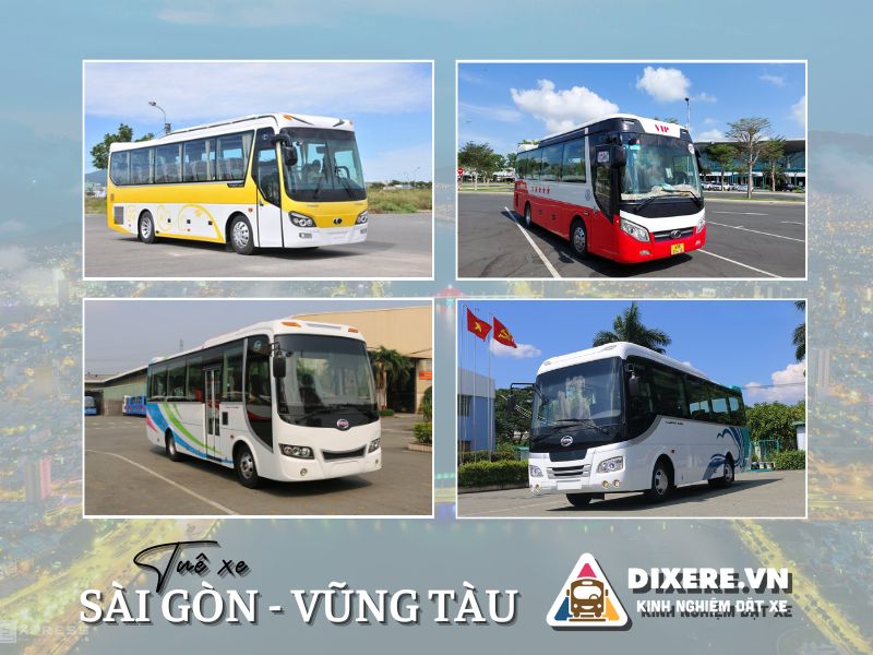 Dòng xe 29 chỗ cho thuê từ Sài Gòn đi Vũng Tàu chất lượng