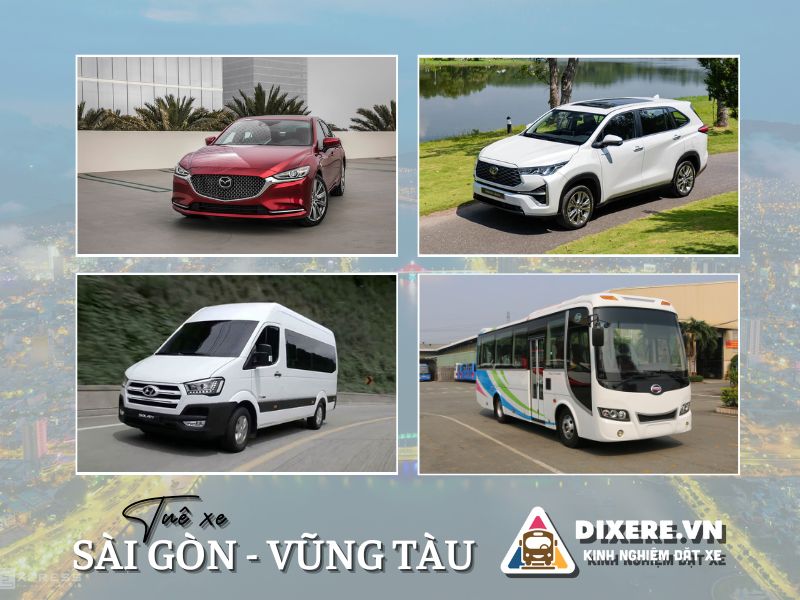 Bảng Giá Thuê Xe Đi Vũng Tàu Các Loại Xe[Mới Nhất 2024]