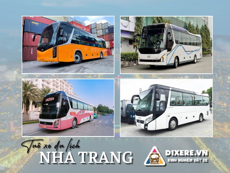 Các dòng xe cho thuê du lịch đi Nha Trang chất lượng