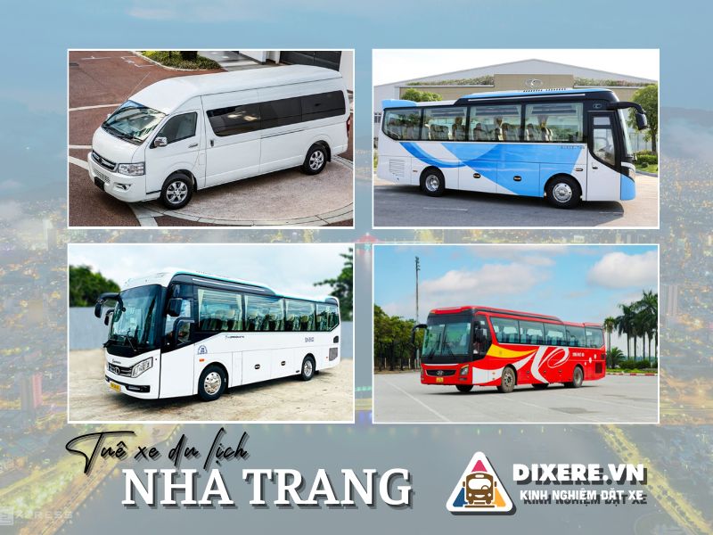 Các dòng xe du lịch tại Nha Trang phổ biến