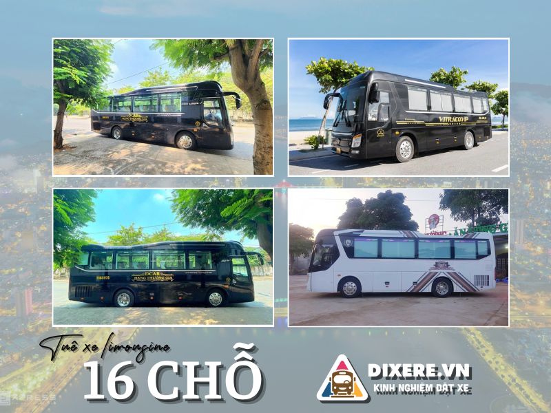 Dòng xe limousine 16 chỗ cao cấp được thuê nhiều nhất tại Hà Nội