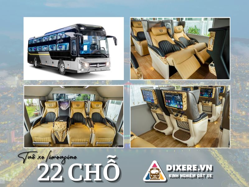 Bảng Giá Cho Thuê Xe Limousine 22 Chỗ[Mới Nhất 2024]