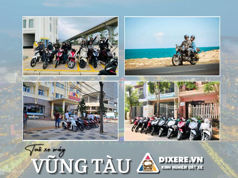 Dịch vụ cho thuê xe máy tại Vũng Tàu