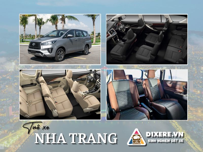 Dòng xe 7 chỗ cao cấp cho thuê tại Nha Trang