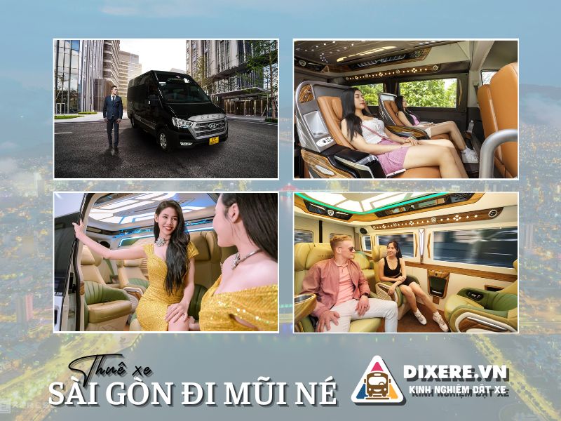 Dòng xe limousine 9 chỗ cho thuê từ Sài Gòn đi Mũi Né