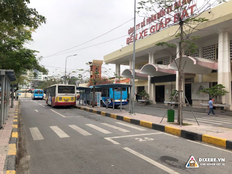 Địa điểm đón xe bus tại Bến xe Giáp Bát