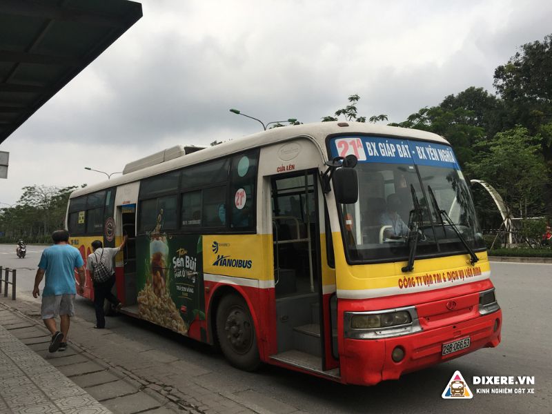 Tuyến xe Bus 21: Bến xe Yên Nghĩa <> Bến xe Giáp Bát