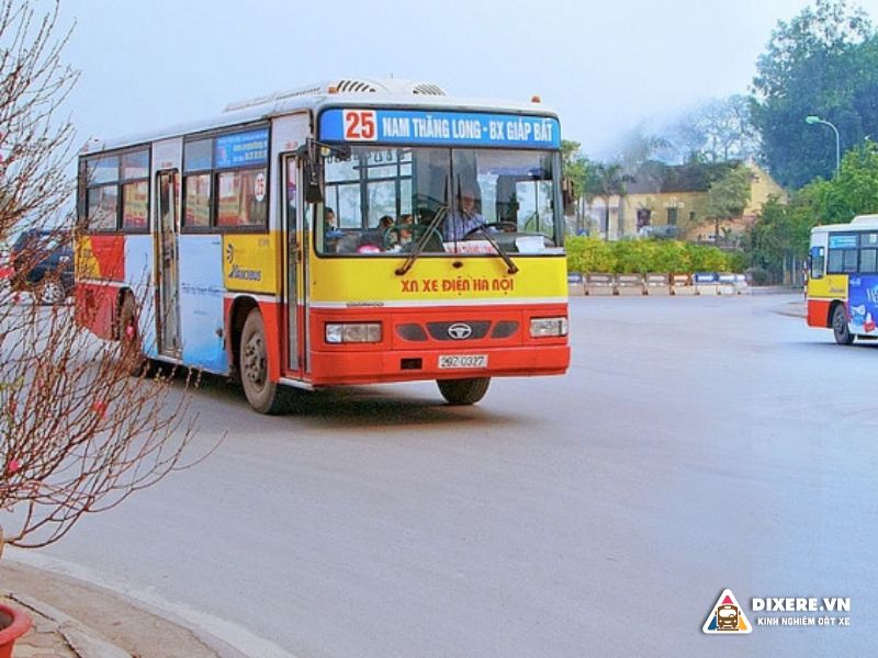 Tuyến xe Bus 25: Bến xe Nam Thăng Long <> Bến xe Giáp Bát