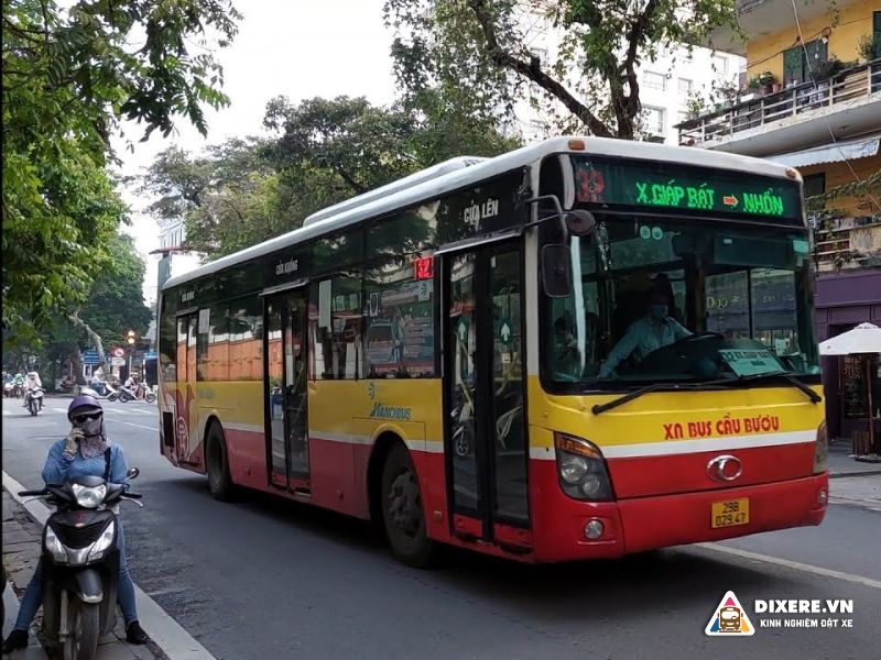 Tuyến xe Bus 32: Nhổn <> Bến xe Giáp Bát